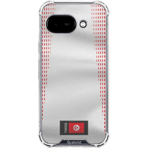 Tunisia Soccer Flag Google Pixel 9a Clear Case